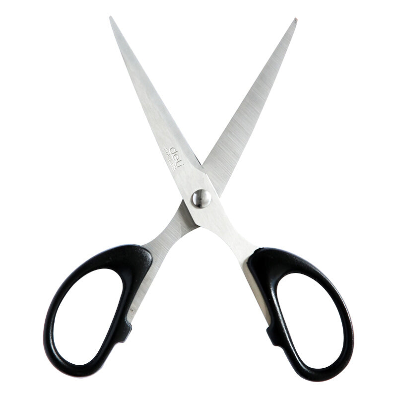 Deli 6034 Scissors Metal Cutter Home Office DIY Hand Craft Art Work Scissors Cutting Tools