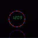 Geekcreit? Upgrade DIY EC1515B DS1302 Light Control Rotation LED Electronic Clock Kit Size 81x81x2mm