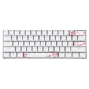 Five-sided Dyesub PBT OEM Profile sakura Space Bar 6.25u Novelty Keycap + ESC Enter Keycaps