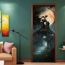 Miico MT004 Halloween Sticker Door Stcikers Removable Wall Sticker - Room Decoration
