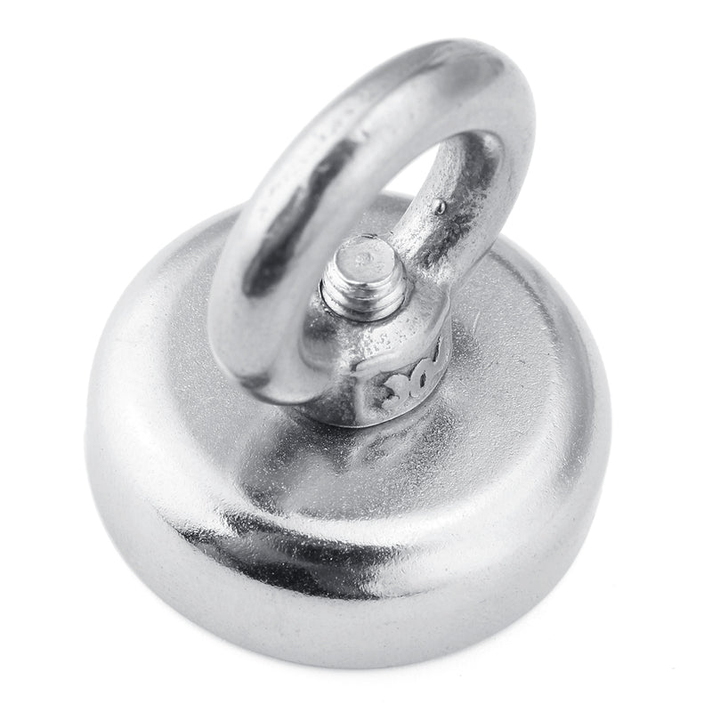 30KG D25mm Neodymium Recovery Magnet NJ25 Fishing Metal Sea River Treasure Magnet
