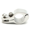 316 Stainless Steel Mount Hinge Fittings Boat Bimini Top Hinged Jaw Slide Marine Hardware