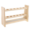 6 Holes Test Tube Rack Testing Tubes Clip Holder Stand Dropper Wood Lab Supplies 6 Hole diameter 25mm