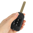 Car 3 Button Remote Fold Key Fob Case/bag Flip Shell for Honda Civic City Jazz HR-V XR-V