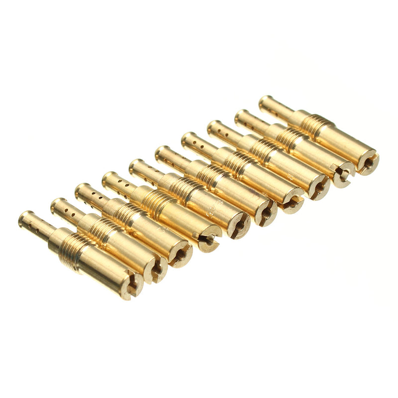 10pcs Carburetors Carb Slow Pilot Jet Running Nozzle For PWK CVK FCR MX 32 to 55