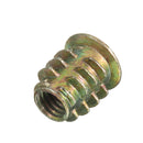 Suleve MXZN1 70Pcs M4/M5/M6 Zinc Alloy Wood Furniture Hex Socket Drive Head Threaded Insert Nut Internal and External Nut 8-15mm