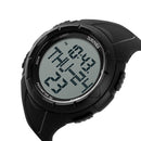 SKMEI 1122 Digital Watch Men Rubber Band Pedometer Outdoor Sport Men Wrist Watch