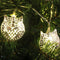 KCASA 1.8M 10 LED Metal Owl String Lights LED Fairy Lights for Festival Christmas Decoration