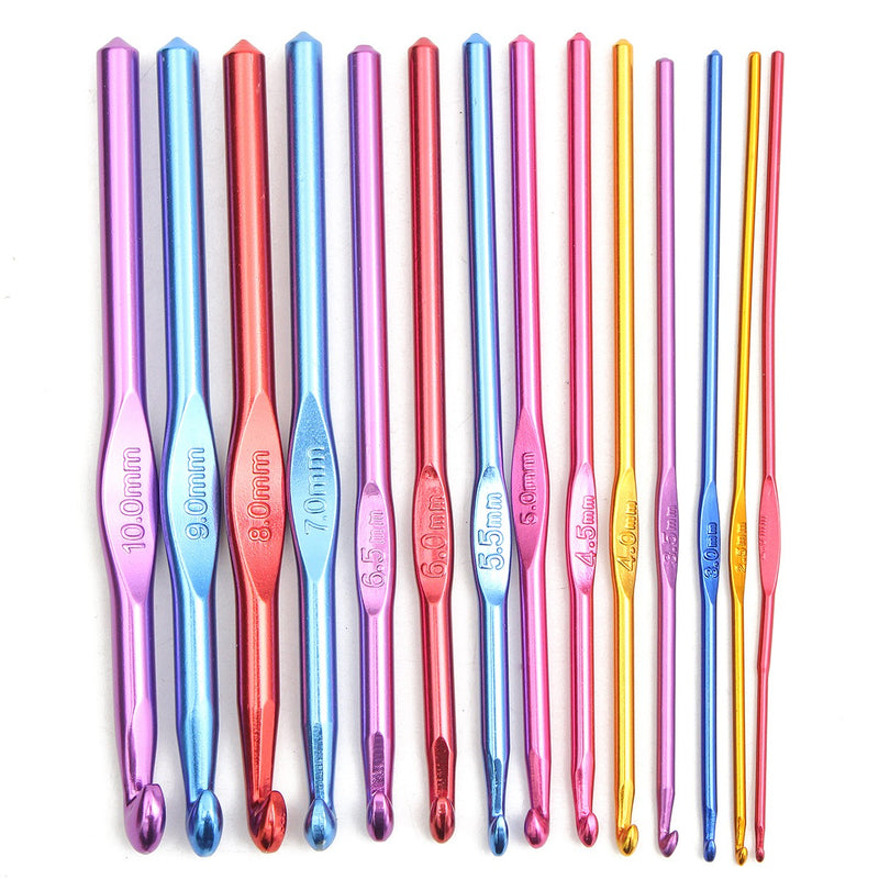 73Pcs/Set Knitting Sewing Needles Crochet Hook Accessories Tools Crafts Set Xmas