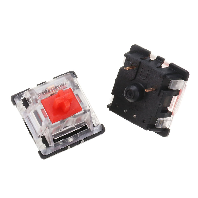 70PCS Pack 3Pin Gateron Linear Red Switch Keyboard Switch for Mechanical Gaming Keyboard