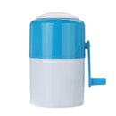 Manual Ice Crusher Shaver Portable Household Snow Cone Maker Crushing Hand Cran