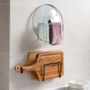Pot Lid Holder Iron Cutting Board Knife Holder Stand Kitchen Organizer Rack Hanging Board Shelf Pan Lid Cover Storage Rack Accessories