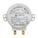Machifit 50TYZ-0.1F1 AC 220-240V 4W Synchronous Motor 48mm Dia Microwave Turntable Motor