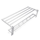 Wall Mounted Towel Holder Rack Hook Hanger Bar Shelf Rail Storage Bathroom Hotel