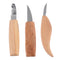 5pcs Wood Carving DIY Hand Chisel Tool Set Woodworking Cutter Chip