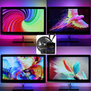Ambilight DC5V 2M/3M/4M/5M WS2812B 5050 RGB Dream Color USB APP LED Strip Light for Desktop PC Screen