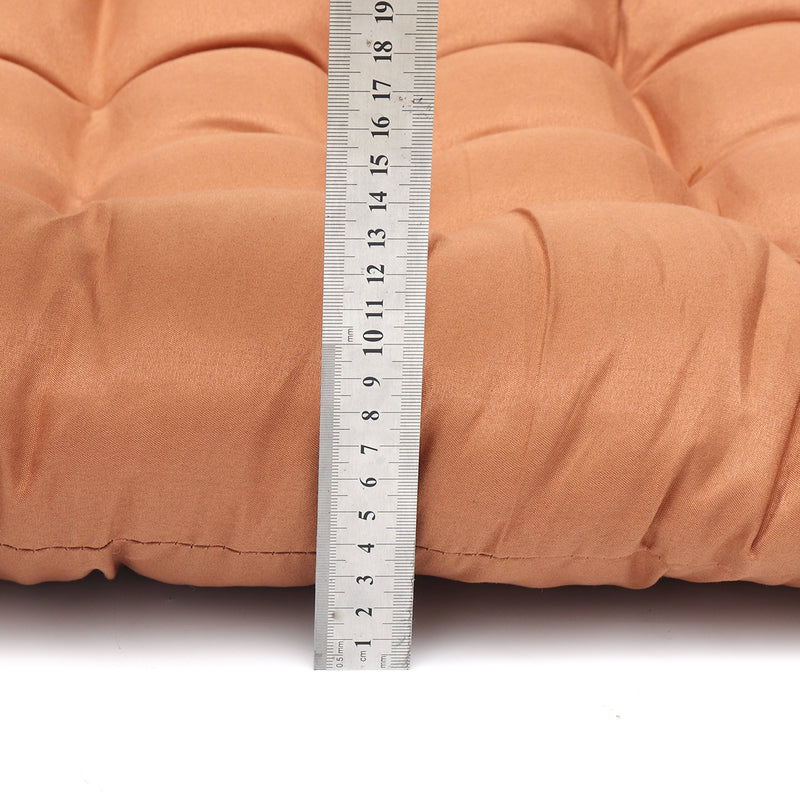 49x19 Inch Garden Rocking Chair Soft Padded Thick Cushion Beach Sun Seat Outdoor Covers
