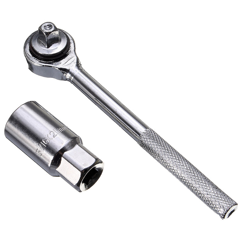 40Pcs 3/8inch And 1/4inch Drive Socket Set Tool Kit Ratchet Wrench Extension Bar For Car Motorcycle