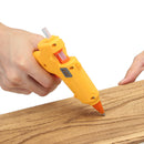 3.7V 12W Cordless Hot Melt Glue G-un USB Rechargable Melt Glue G-un Graft Repair Heat G-un Pneumatic DIY Tools