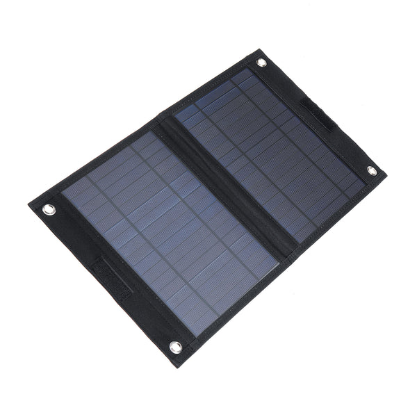 25W 18V 5V Solar Panel Dual Output Battery Power Car Charger Portable Solar Panel Mobile Battery Charger