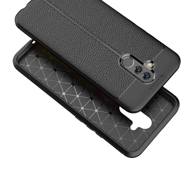 Bakeey Litchi Pattern Shockproof Back Cover Protective Case for Huawei Mate 20 Lite