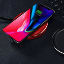 ROCK W4 2A Qi Wireless Fast Charging Disk Charger For iphone X 8/8Plus Samsung S8 S7 iWatch 3