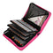 180 Slots Pencil Case Pencil Bag Large Capacity Bag PU Leather Zippered with Detachable Strap Stationary Supplies