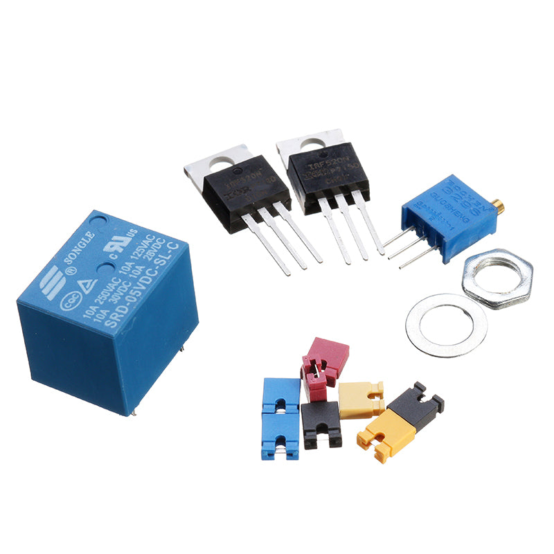Geekcreit Electronic Components Base Starter Kits With Breadboard Resistor Capacitor LED Jumper Cable With Plastic Box Package For Geekcreit Arduino - products that work with official Arduino boards