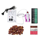 10W 15000RPM Electric Nail Art File Drill Manicure Polish Machine Kit 110-240V