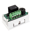 W2026C DC 12V 10A Digital Hygrometer Humidity Meter with Red/Blue LED Display Hygrometer Adjustable Humidity Controller Sensor Switch