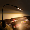 8 x LEDs USB Rechargeable Touch Dimming Portable USB Light LED Flashlight Night Light