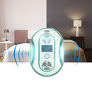 Minleaf HJS-602 Ultrasonic Electronic Pest Repeller Humane Poison-Free with Flash Light Animal Repeller Pest Control for Insect Rodent Mouse Rat