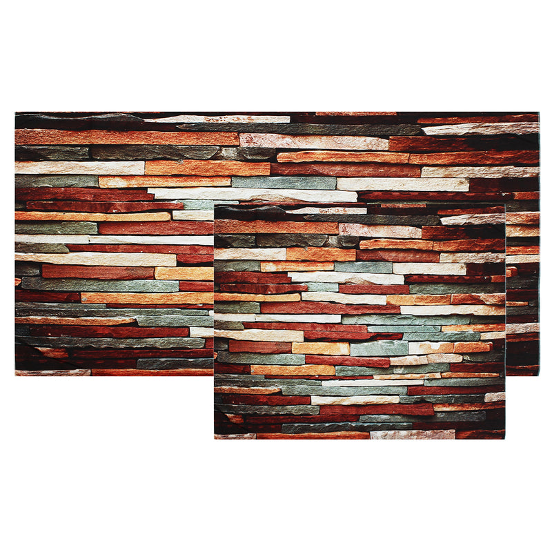 3D Art Decorations Brick Stone Print Pattern Bedspread Wall Hanging Tapestry Home Room Decor