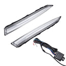 LED DRL Daytime Running Lights Dual Color White+Ice Blue Pair for Ford Escape Kuga 2013-2016