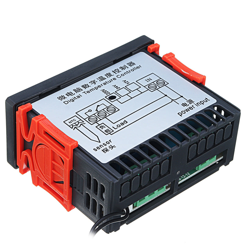 XD-W200 220V Digital Display Intelligent Temperature Controller Cold Storage Controller Adjustable Thermostat With Sensor