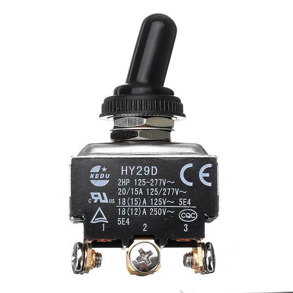 KEDU HY29D 250V DPDT On-On 6 Screw Toggle Switch For Electrical Appliances