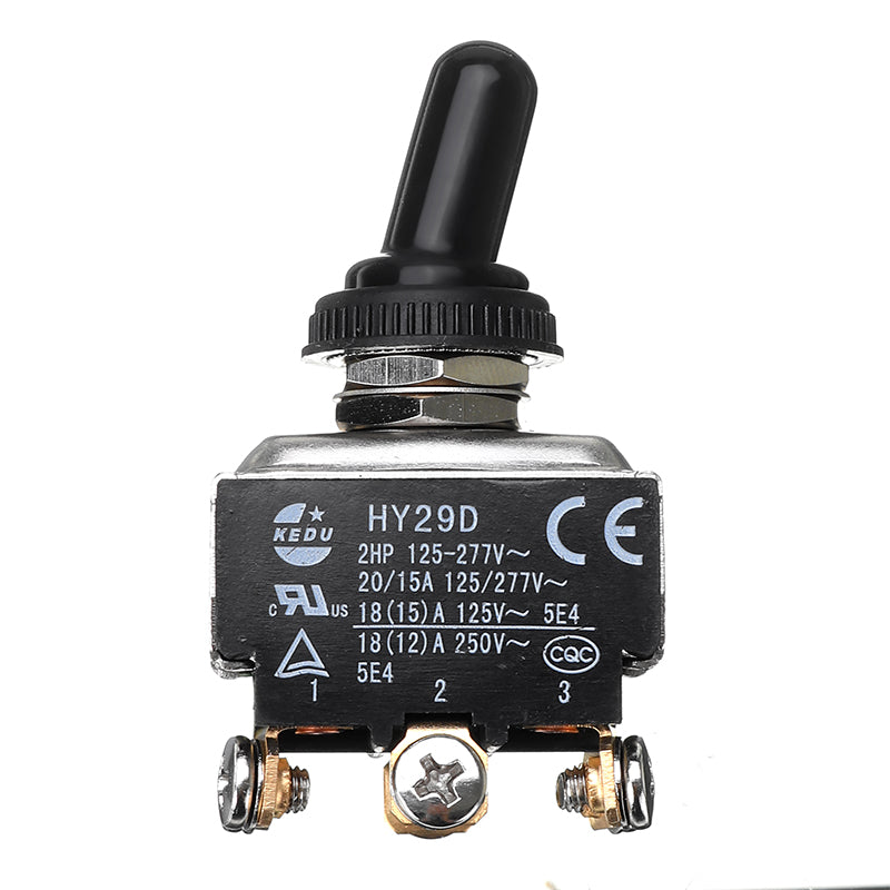 KEDU HY29D 250V DPDT On-On 6 Screw Toggle Switch For Electrical Appliances