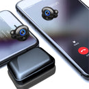 T10B TWS bluetooth 5.0 Earphone Wireless Stereo Headphones IPX7 Waterproof With Three LED Display Smart Charging Box