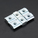 Machifit 50pcs 20M3 T Sliding Nut M3 Slot T Nut for 2020 Aluminum Profile