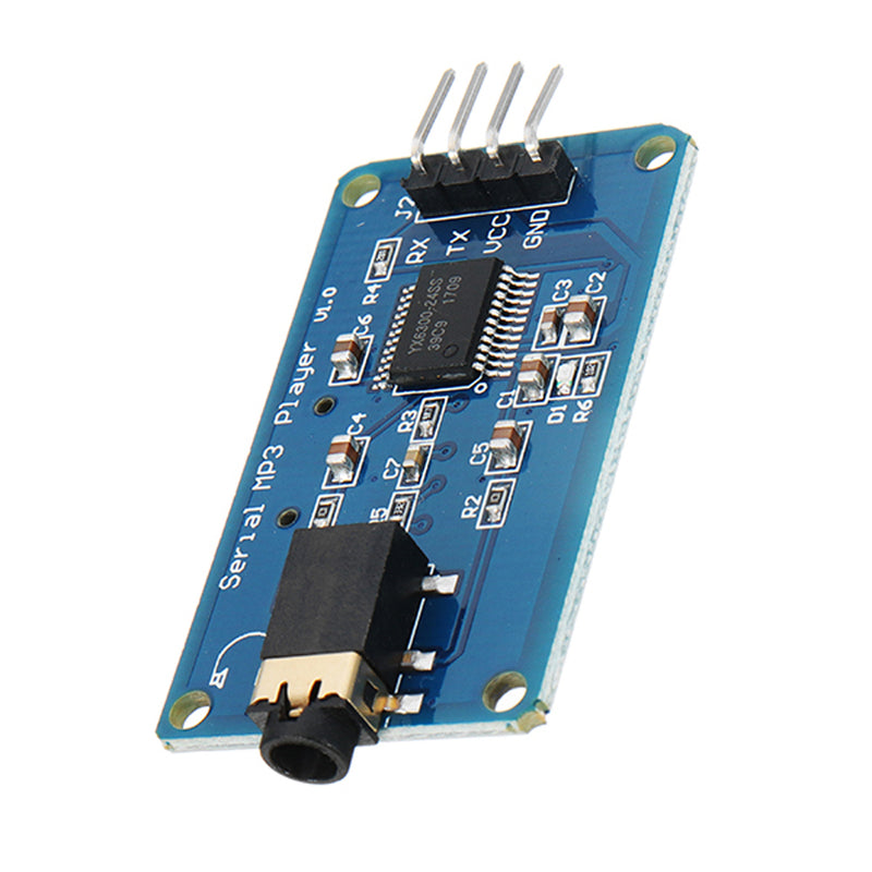 3pcs Wemos YX6300 UART TTL Serial Control MP3 Music Player Module Support Micro SD/SDHC Card