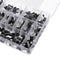 550pcs 24 Values 16V/25V/35/50V (0.1uF To 2200uF) Mix Electrolytic Capacitor Assorted Kit With Storage Box