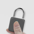 Portable Smart Fingerprint Cabinet Electronic Door Lock USB Rechargeable Luggage Suitcase Safety Lock Padlock Fast Recognition CE Certification
