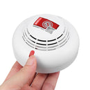 Smoke Detector Home Security Fire Alarm Photoelectric Sensor Battery Operated