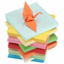 DIY Square Double Sided Origami Folding Lucky Wish Paper Crane Craft Colorful Sheets Paper Art
