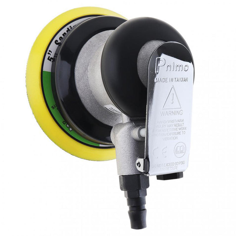 5 Inch Pneumatic Sandpaper Random Orbital Air Sander Polished Grinding Machine Hand Tools Non-vacuum Matte Surface Circular