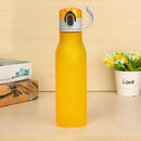 550ml Multi-color Frosted Plastic Water Cup Portable Fashion Style Sports Cups