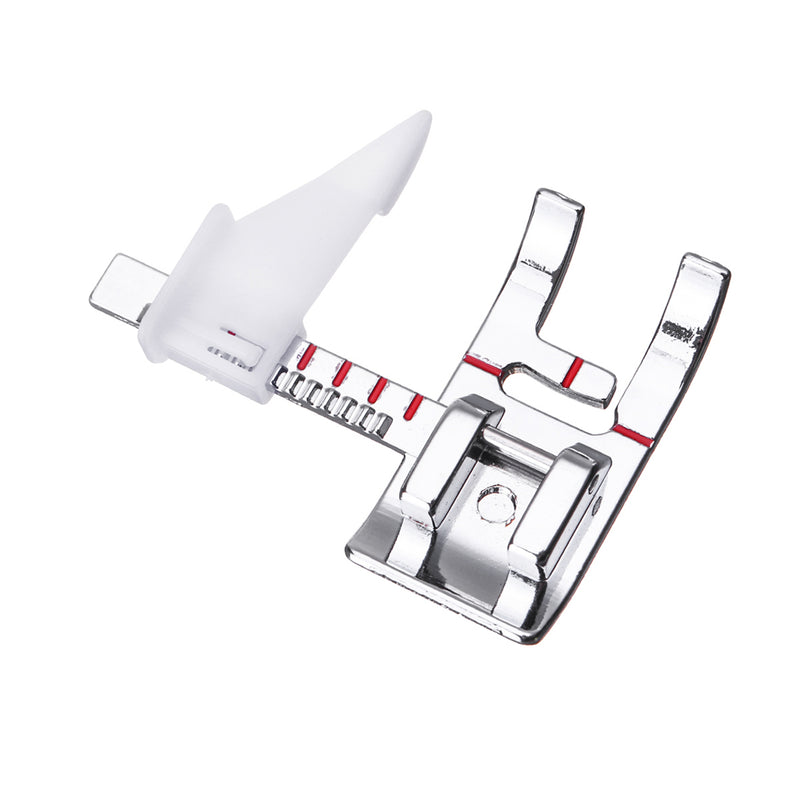 Adjustable Ruler Guide Sewing Machine Presser Foot With IDT System 1/3 Inch 1/4 Inch Sewing