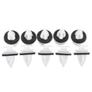 Door Panel Rivet Clips With Seal Ring For BMW E34 E36 E38 E39 E46 X5 M3 M5 Z3