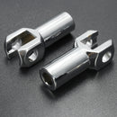 Passenger Footrest Peg Support Mount Holder Clevis Kit For Harley Softail