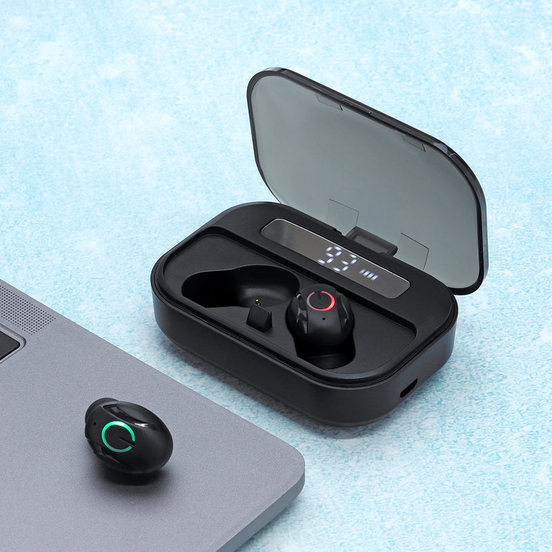 T11C TWS Wireless Earbuds bluetooth 5.0 Earphone Stereo CVC8.0 Noise Cancelling Mic IPX7 Waterproof Headphone for iPhone Xiaomi